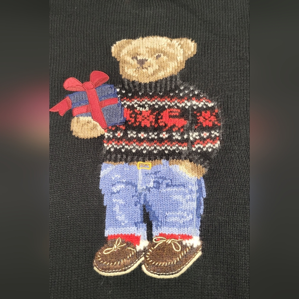 Polo by Ralph Lauren Black Bear Sweater